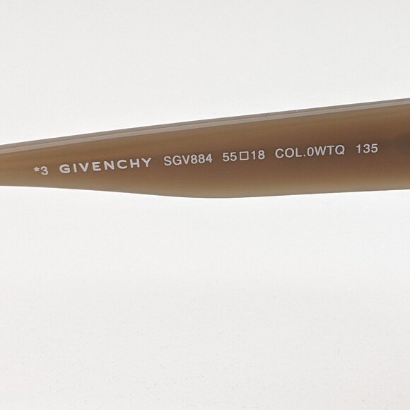 🕶️Made in Italy! GIVENCHY SGV884 Sunglasses 55/18/135 | ALB2🕶️ - Picture 6 of 8